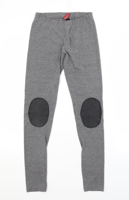 H&M Womens Grey Jogger Leggings Size 8