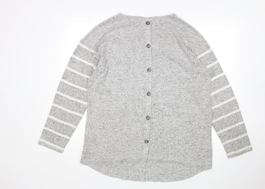 Womens UK Size 14 NEXT Grey Pullover Jumper