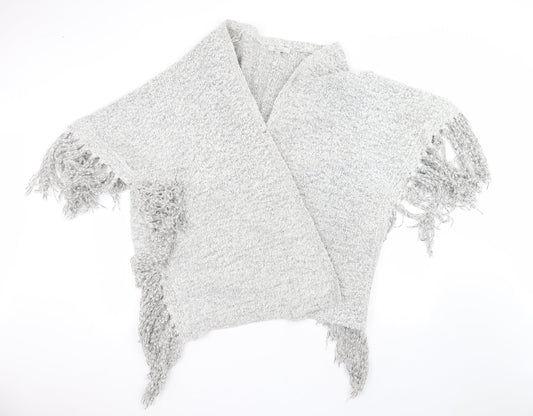 Womens UK Size One Size Peacocks Grey Jacket