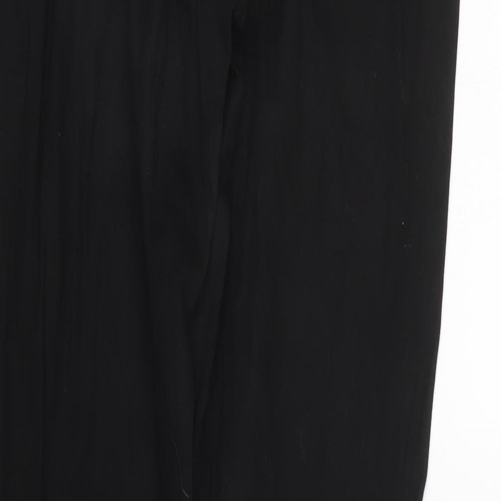 Womens UK Size 6 H&M Regular Fit Tapered Black Jeans