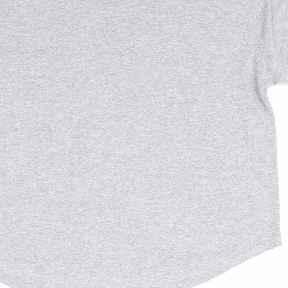 Matalan Womens Grey Basic T-Shirt Size M - Live a Latte