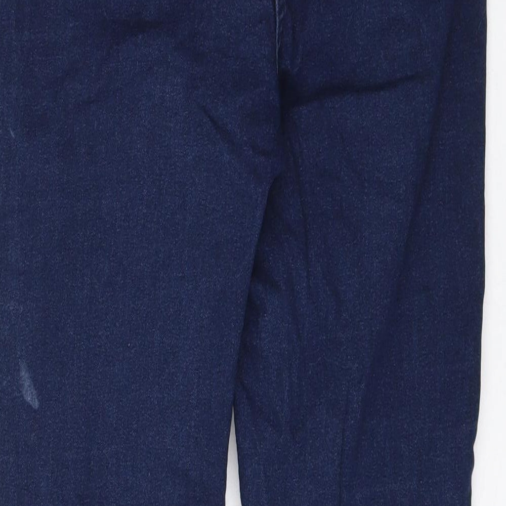Womens UK Size 14 Preworn Regular Fit Skinny Blue Jeans