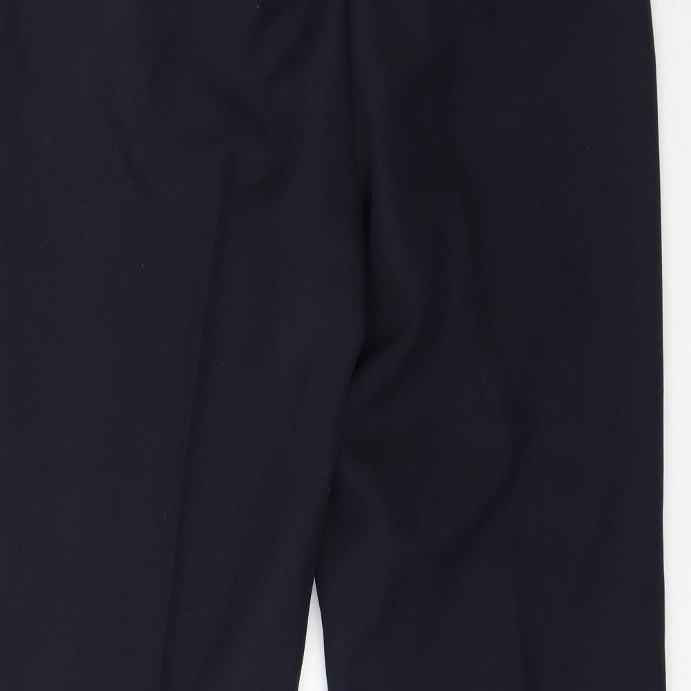 Bonmarché Womens Blue Trousers Size 12 L28 in