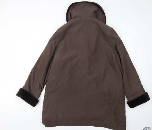 JFW Womens Beige Jacket Coat Size 14