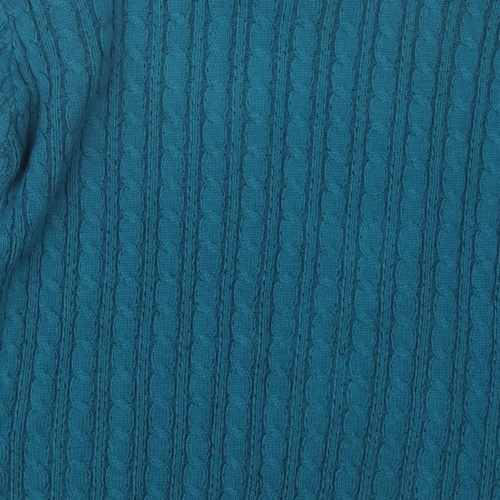 Womens UK Size M Beaumonde Blue Pullover Jumper