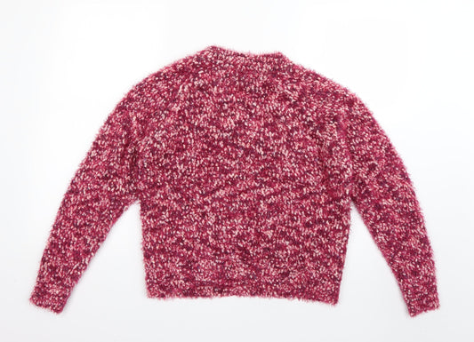 TU Womens Pink Pullover Jumper Size M