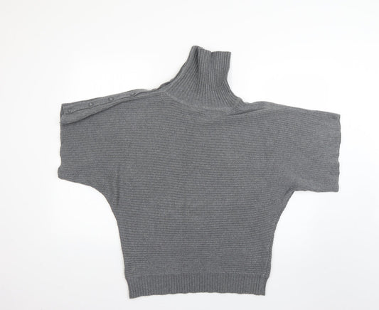 Womens UK Size 16 Oasis Grey Pullover Jumper