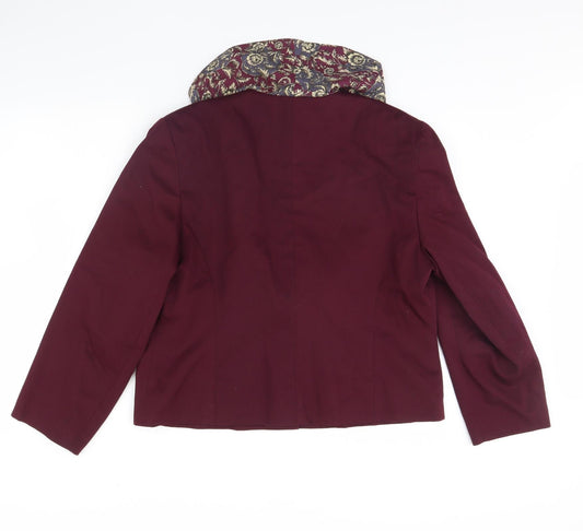Womens UK Size 18 Preworn Purple Jacket