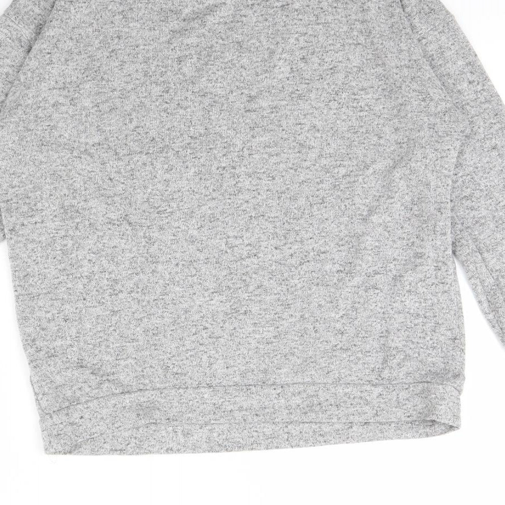 Womens UK Size 8 George Grey Pullover Jumper