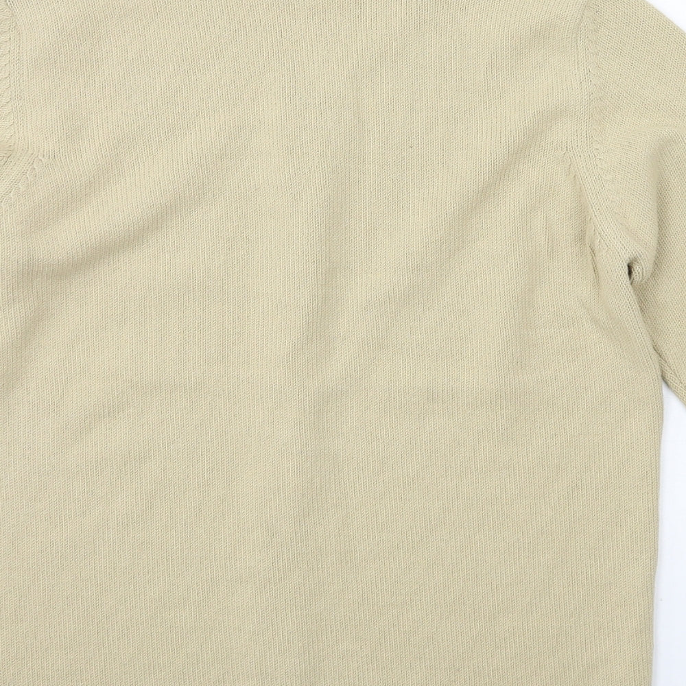 Womens UK Size 8 Cotswold Beige Pullover Jumper