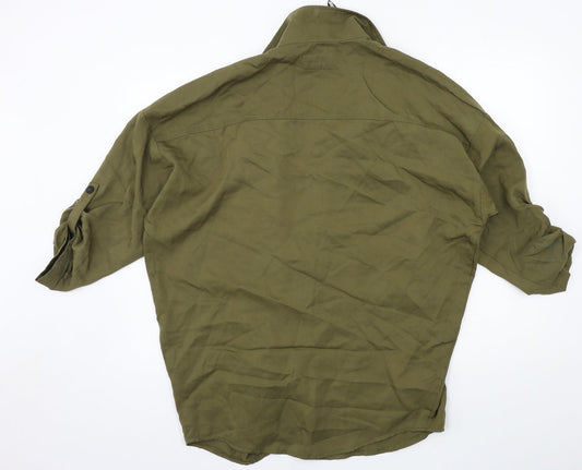 Womens UK Size XS H&M Green Jacket
