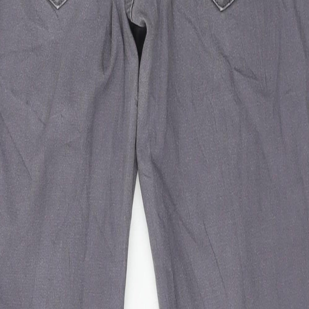 Womens UK Size S Pieces Regular Fit Skinny Grey Jeans
