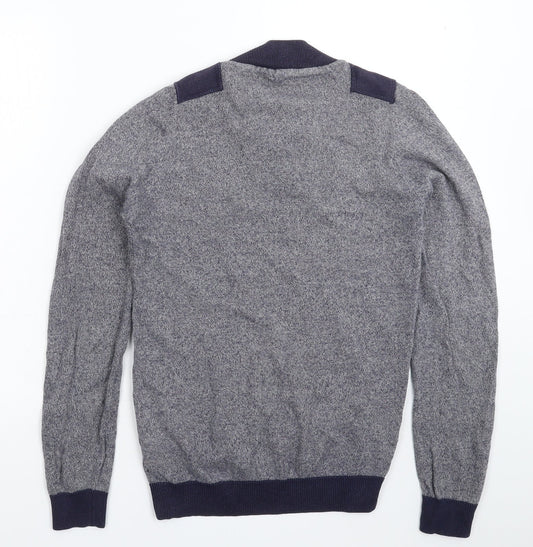 NEXT Mens Blue Knit Pullover Jumper Size XS