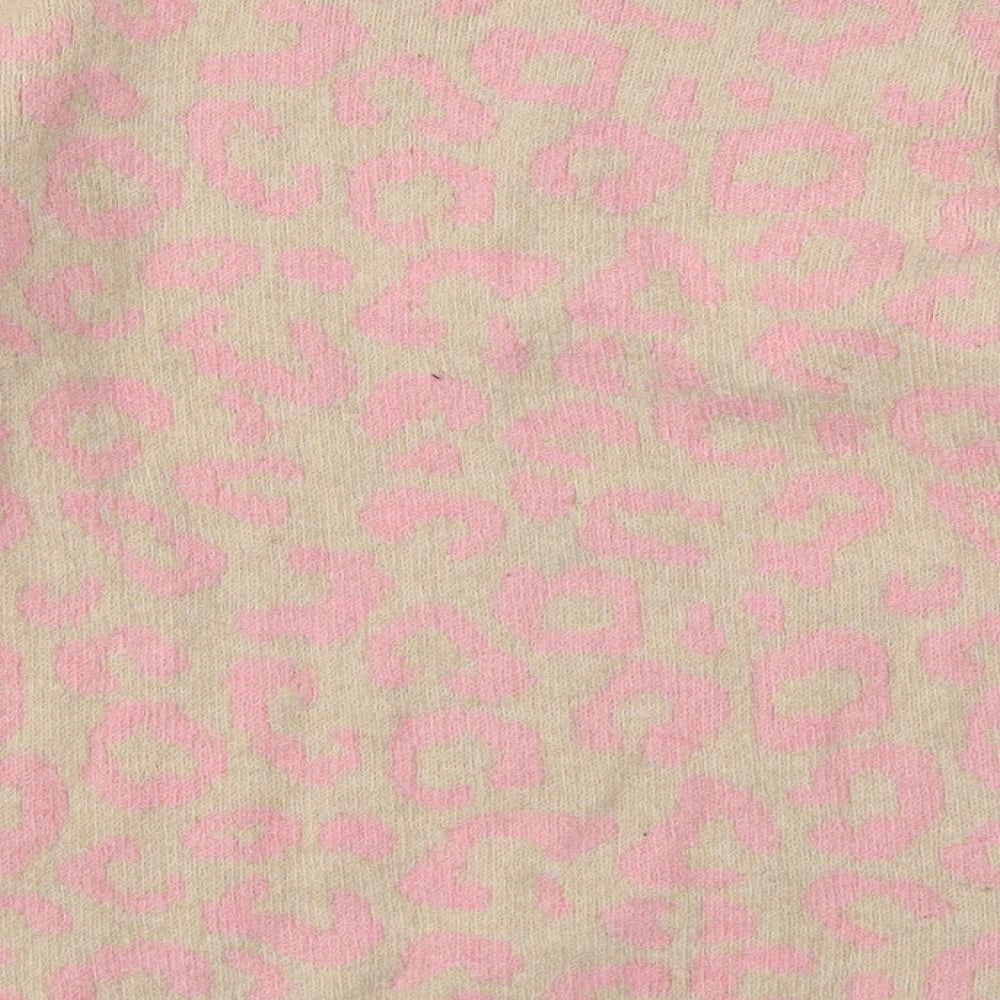 George Girls Multicoloured Animal Print Pullover Sweatshirt Size 11-12 Years
