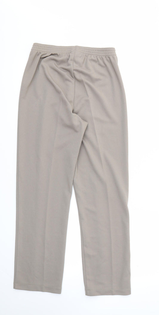 Womens UK Size 8 DAMART Regular Fit Beige Trousers