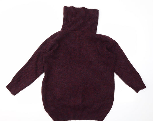 F&F Womens Purple Pullover Jumper Size 12