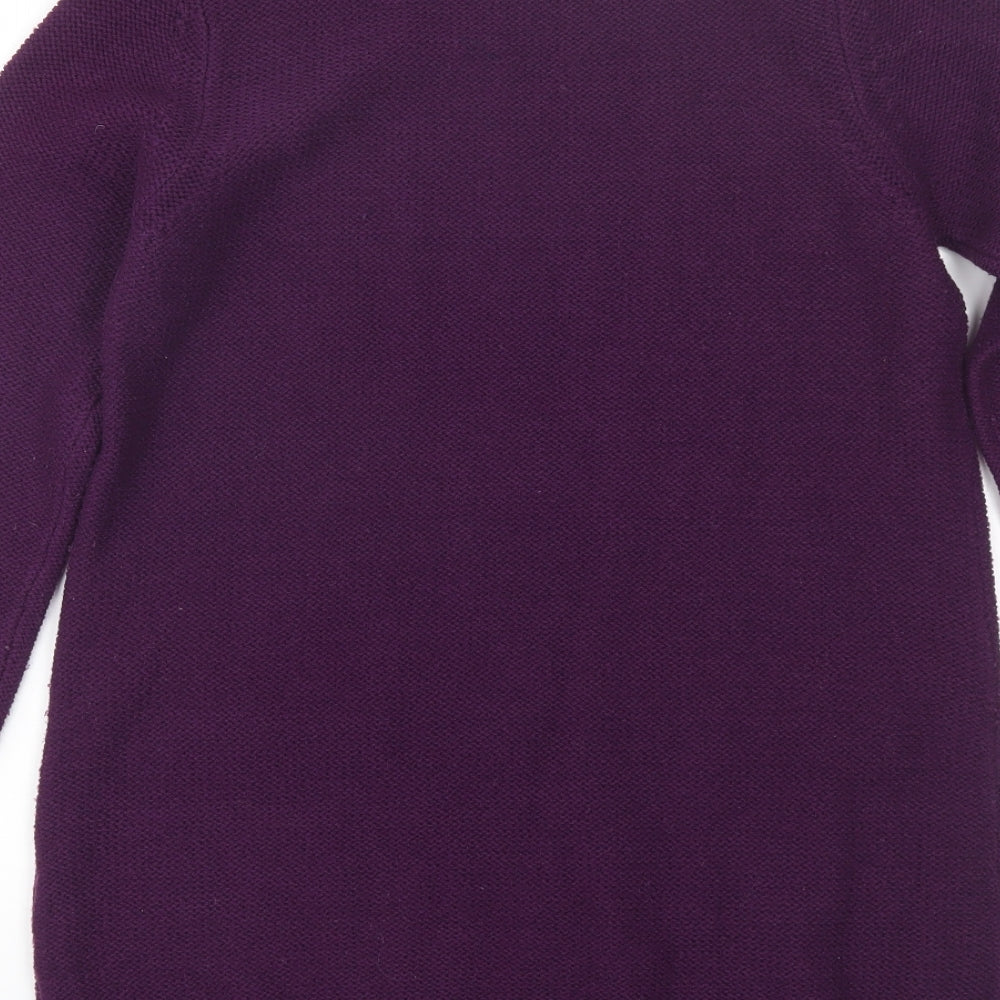 Womens UK Size 12 BHS Purple Pullover Jumper