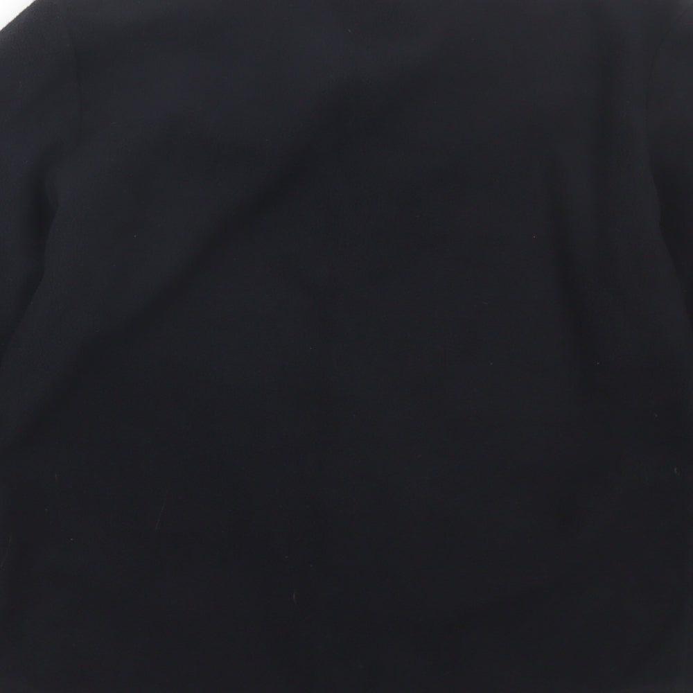 Brand and care label for Para women’s black top pyjama top, size S