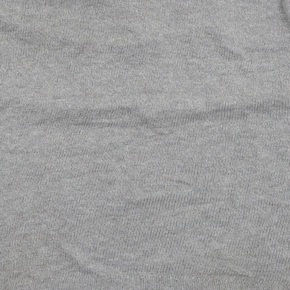 Twisted Soul Mens Grey Pullover Jumper Size L