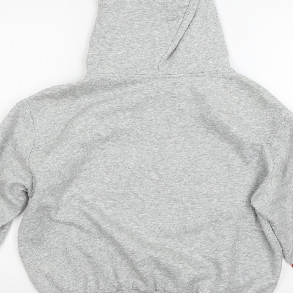 H&M Womens Grey Pullover Hoodie Size S