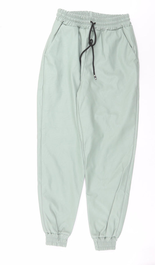 Womens UK Size XS I SAW IT FIRST Regular Fit Green Trousers