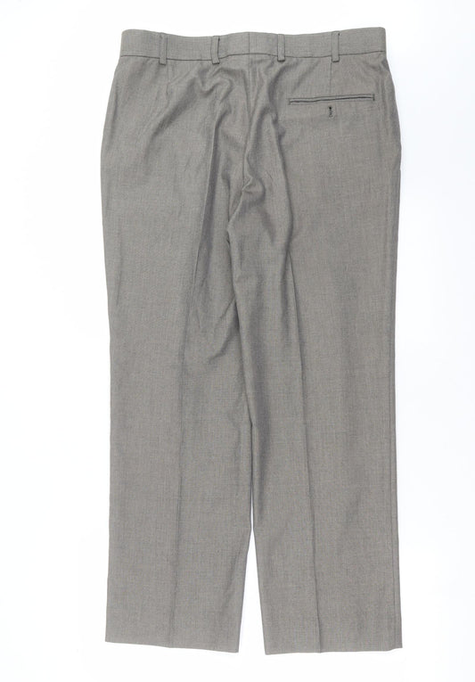 karl jackson Mens Beige Trousers Size 36 in L29 in