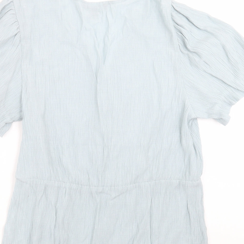 Primark Womens Green Basic Blouse Size 16