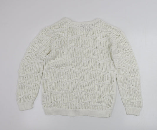 Womens UK Size 16 Emreco Grey Pullover Jumper