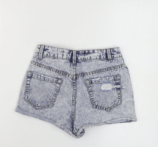 denim co Womens Blue Cut-Off Shorts Size 6