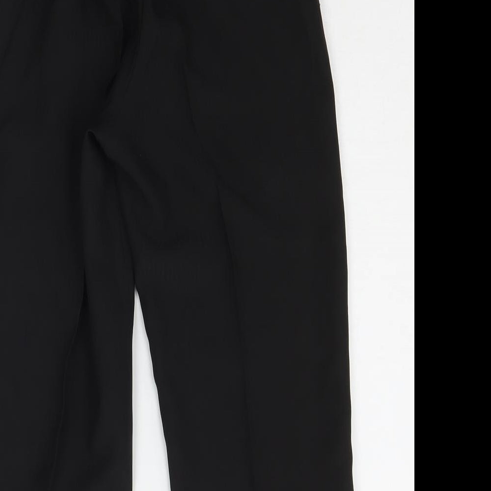 St Chiman Girls Black Chino Trousers Size 4 Years