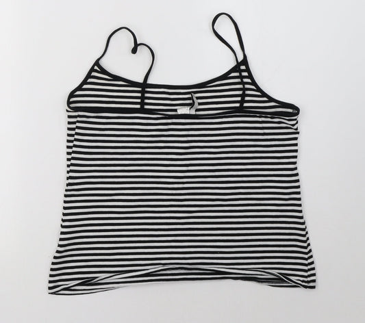 Womens UK Size L H&M White Basic Tank