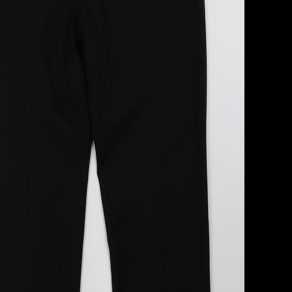 Womens UK Size 14 separates Regular Fit Black Trousers