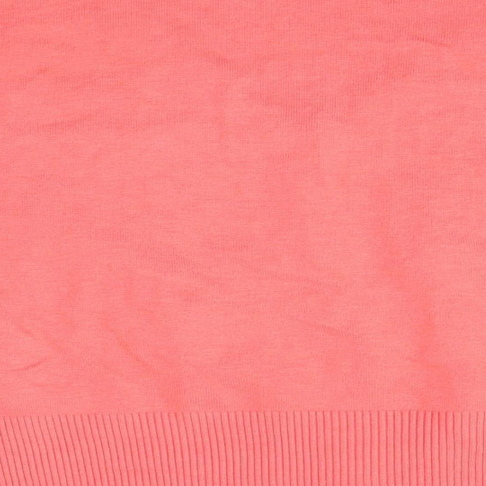 Womens UK Size L Wallis Pink Cardigan Jumper