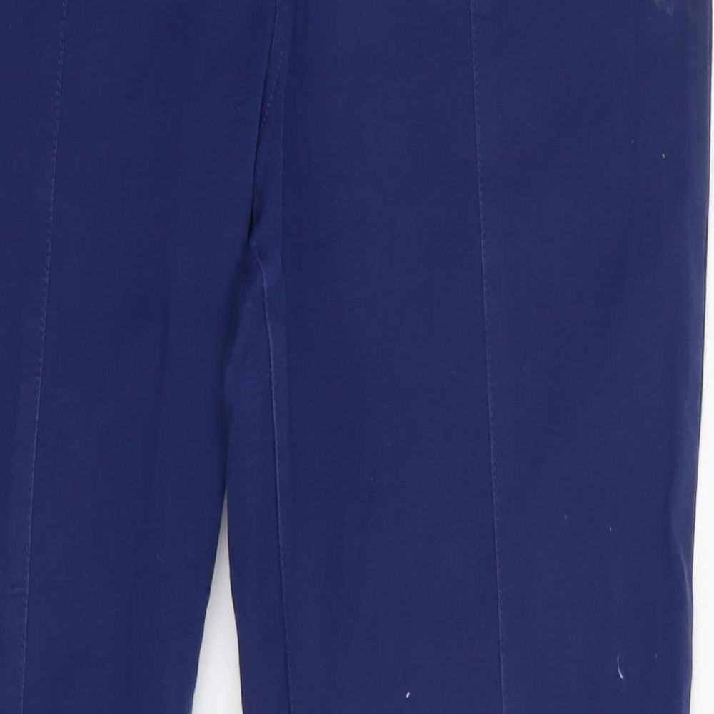 C Wonder Womens Blue Dress Pants Trousers Size 14 L26 in