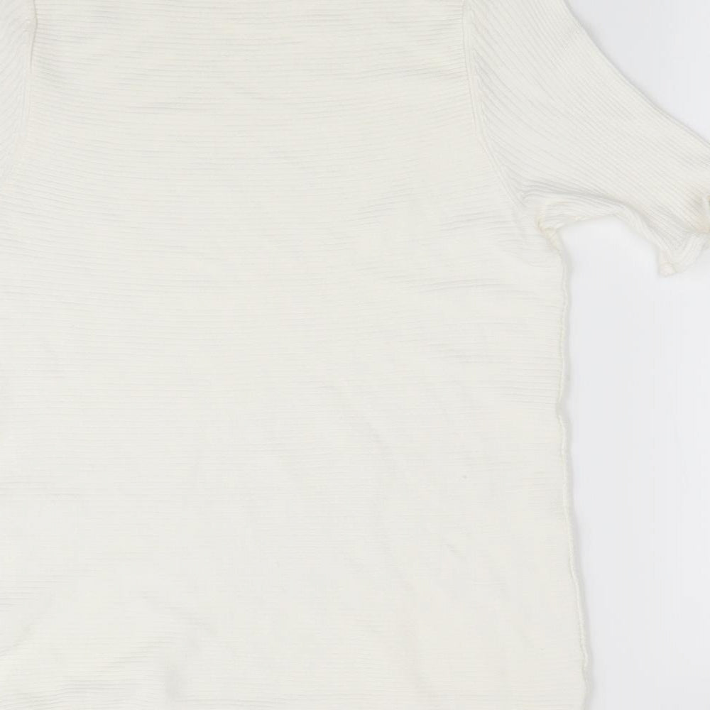 TU Womens Ivory Tunic Jumper Size 12