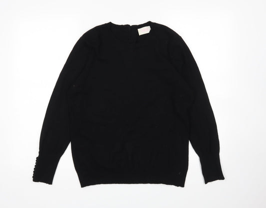 Womens UK Size L Savida Black Pullover Jumper