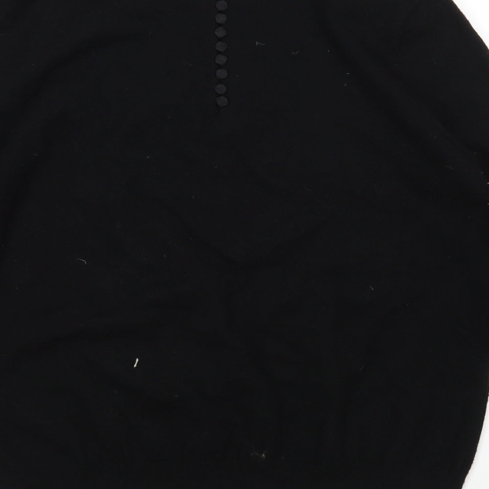 Womens UK Size L Savida Black Pullover Jumper