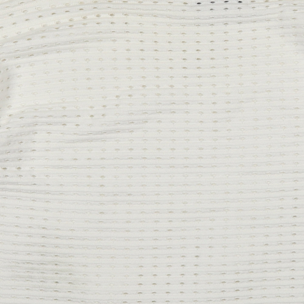 Womens UK Size 14 NEXT White Pullover Jumper