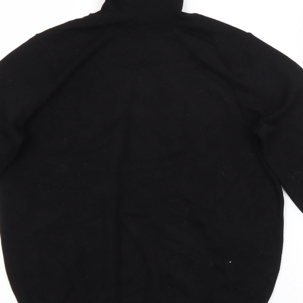 Womens UK Size Preworn Black Pullover Jumper