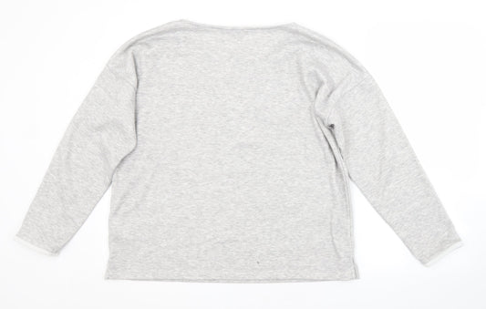 M&S Womens Grey Pullover Jumper Size 14