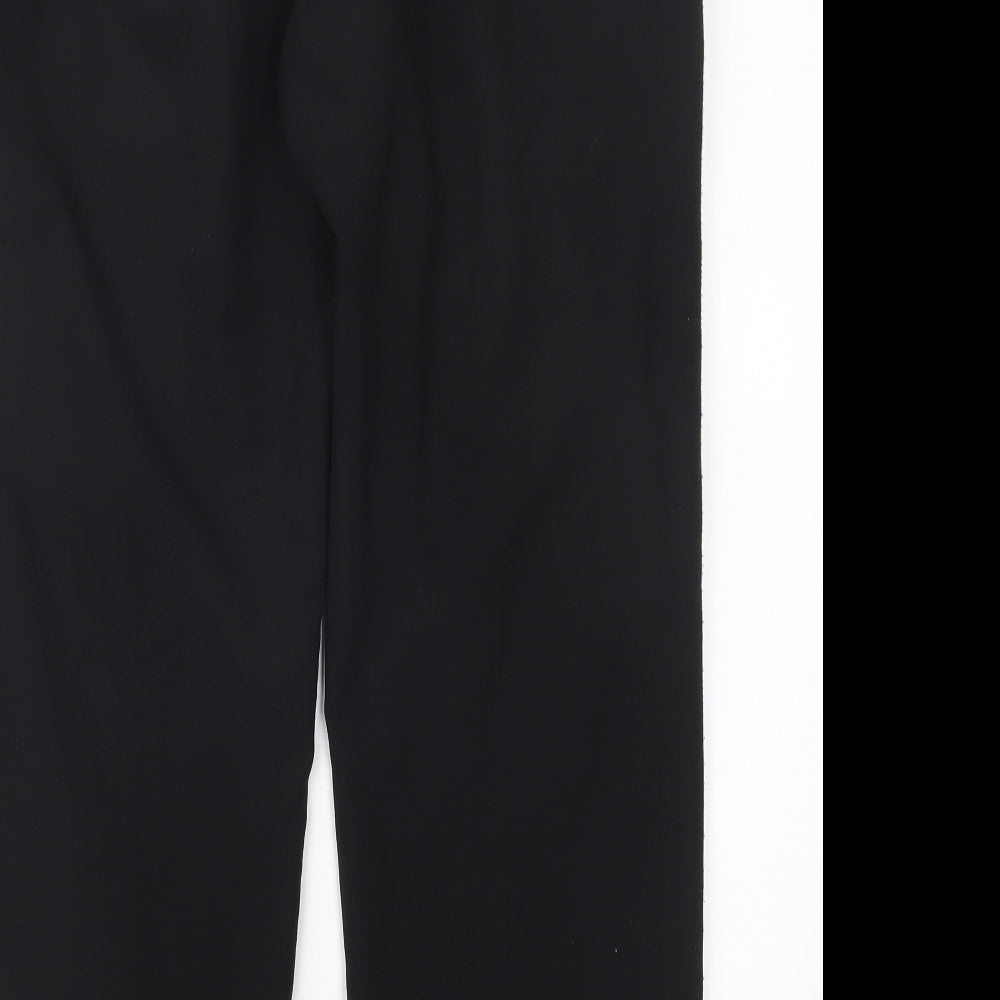 Marks and Spencer Mens Black Trousers Size 35 in L27 in