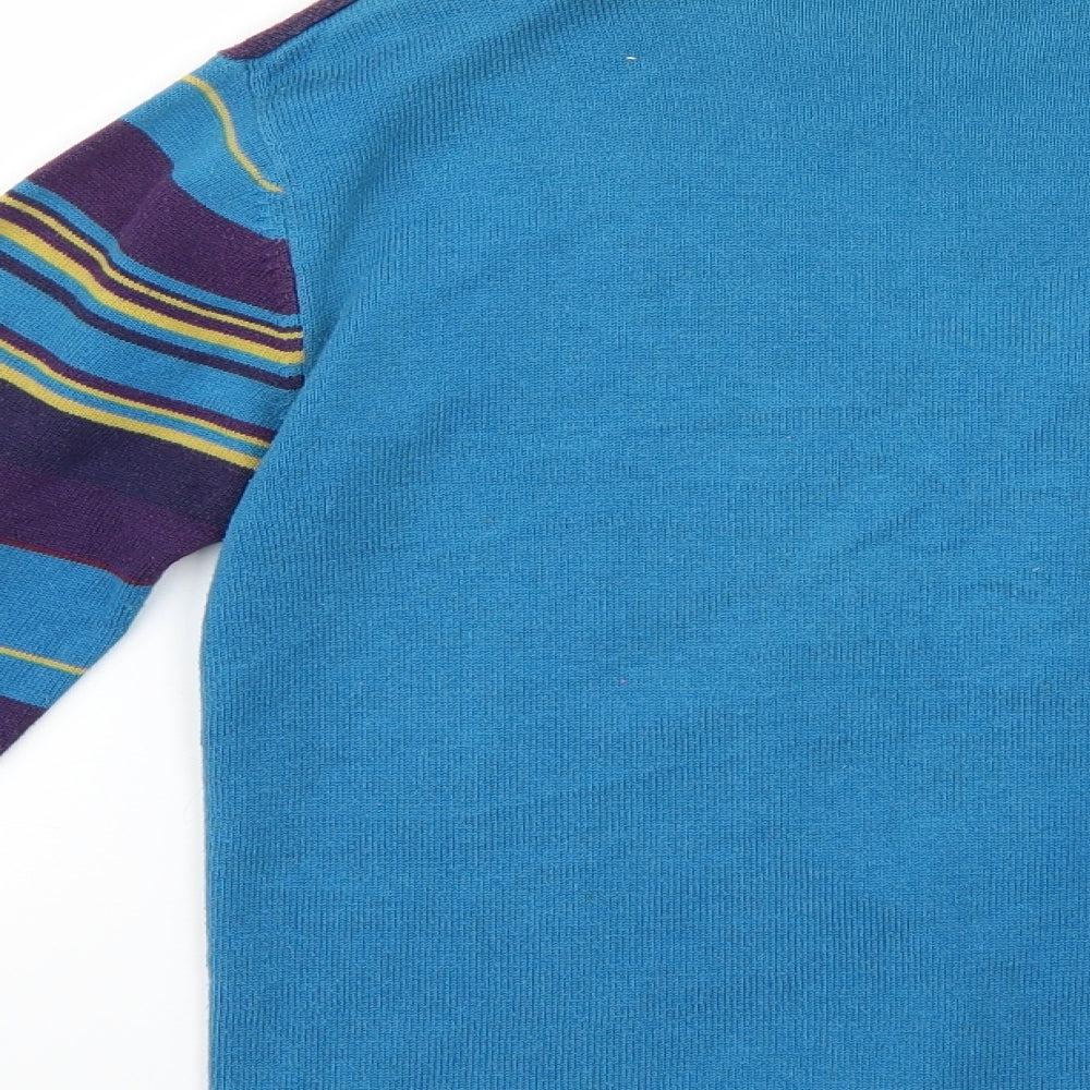 Womens UK Size 12 Style Multicoloured Cardigan Jumper