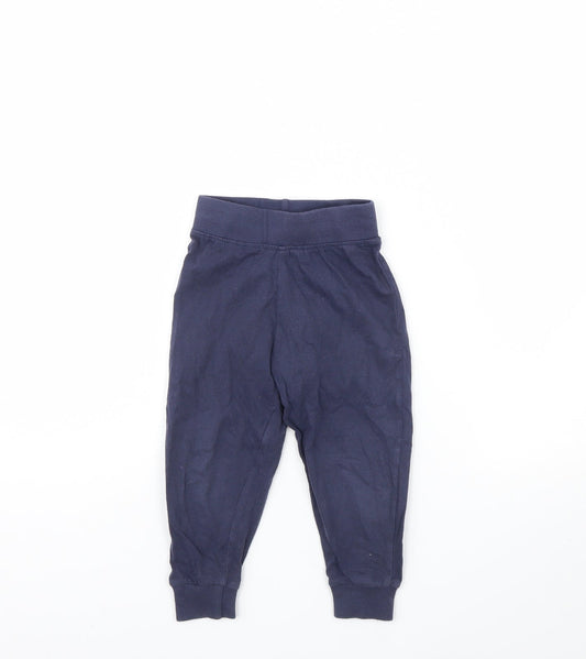 Crafted Baby Blue Solid Cami Pyjama Pants Size 18-24 Months
