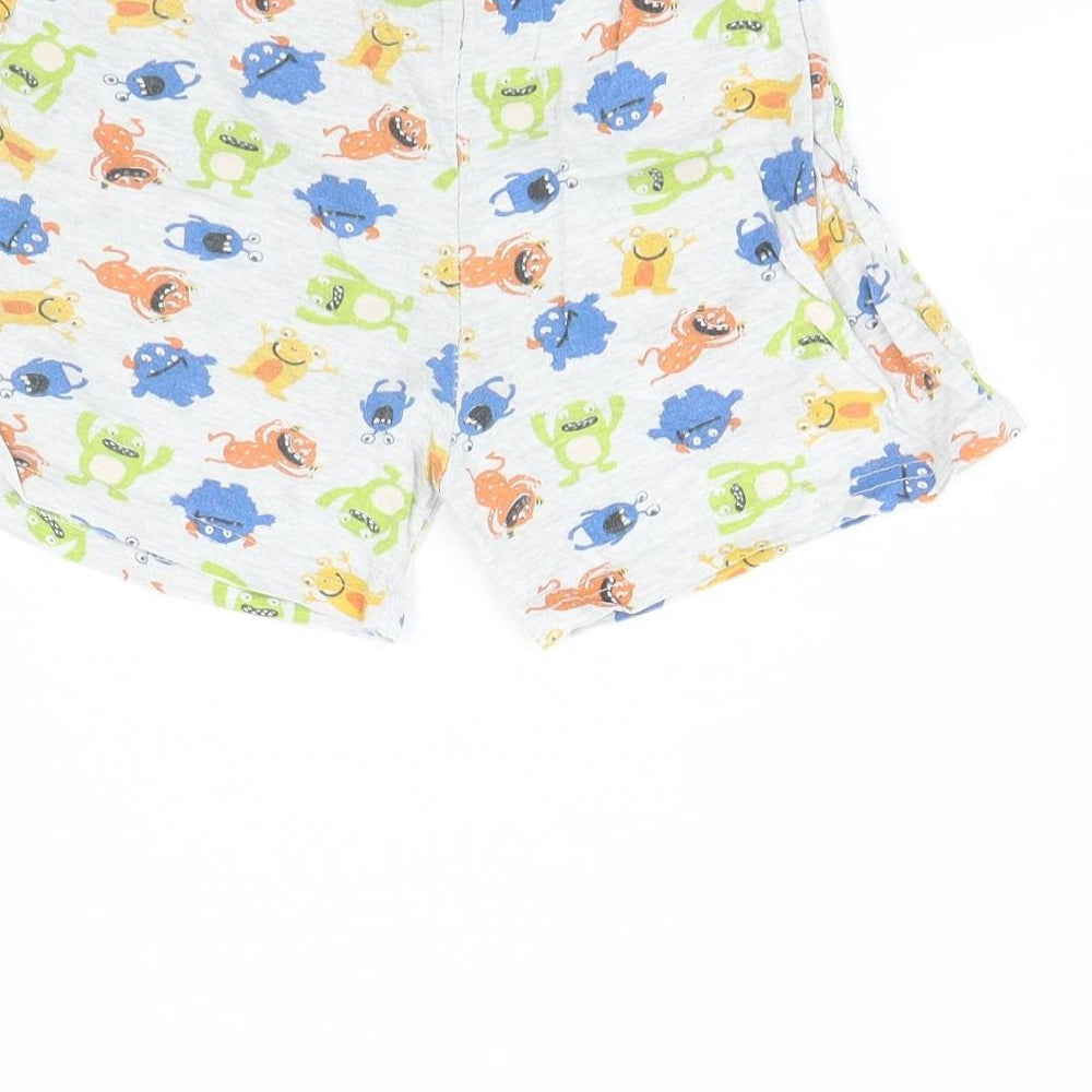 Primark Boys Green Spotted Sleep Shorts Size 6 Years