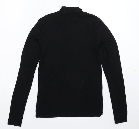 Womens UK Size XS H&M Black Pullover Jumper