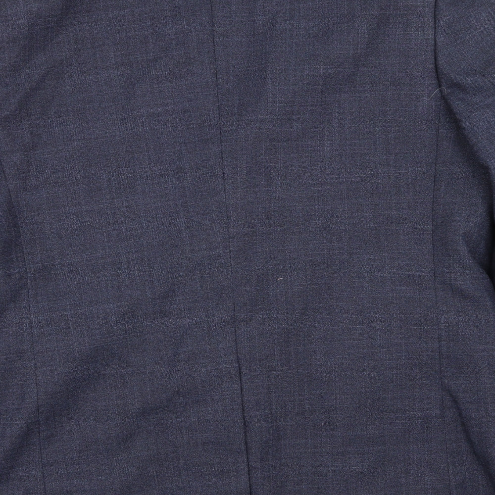 Mens UK Size 42 Cedar Wood State Regular Blue Suit Jacket