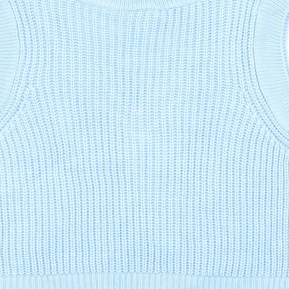 New Look Girls Blue Pullover Jumper Size 12-13 Years