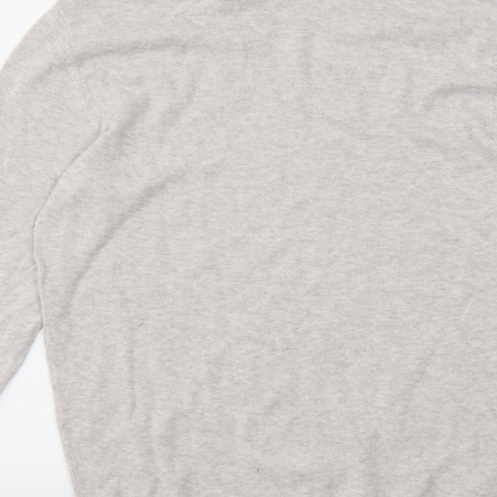 Mens UK Size S GEORGE Grey Pullover Sweatshirt