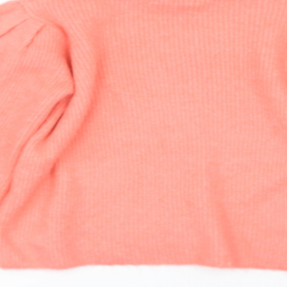 Womens UK Size L George Pink Pullover Jumper