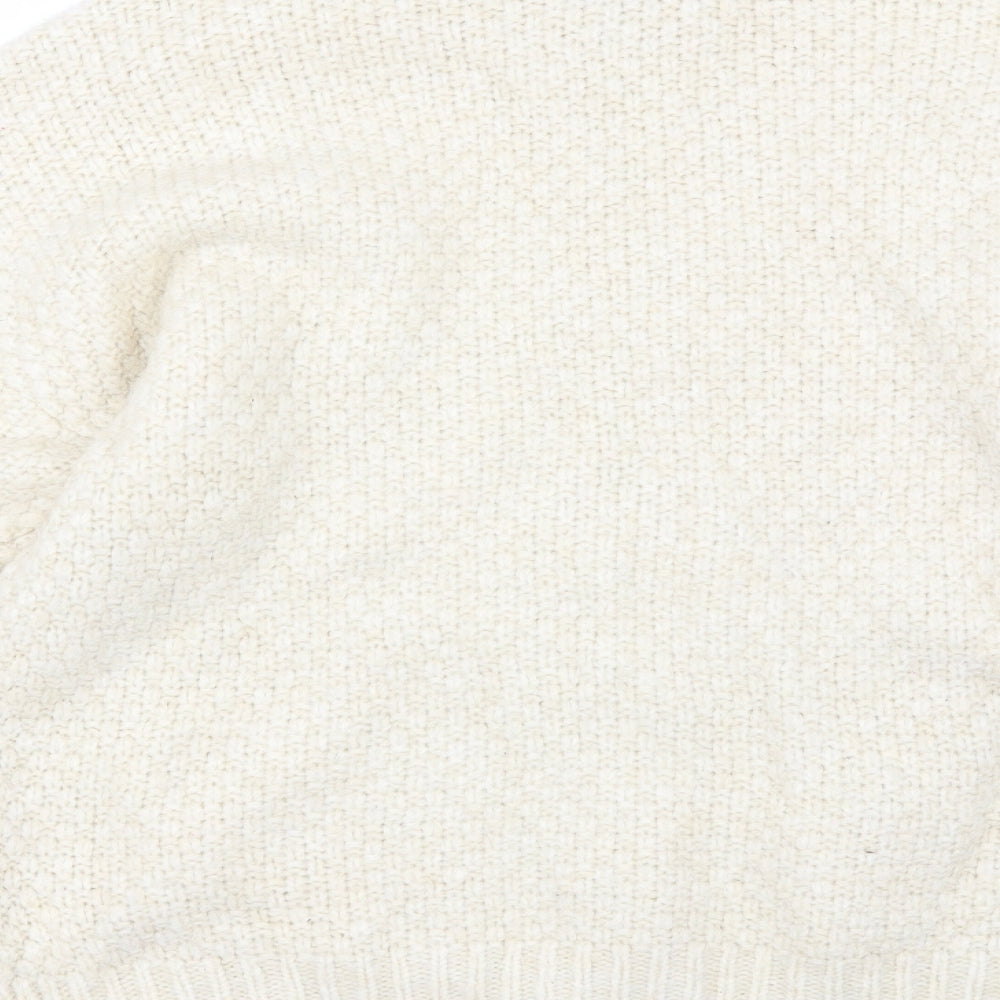 F&F Womens Beige Pullover Jumper Size 14